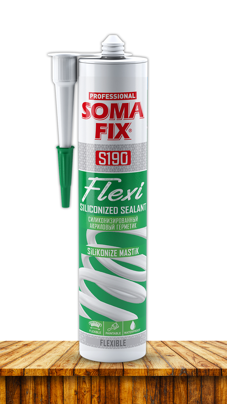 SOMAFIX FLEXI SILICONIZED SEALANT S190