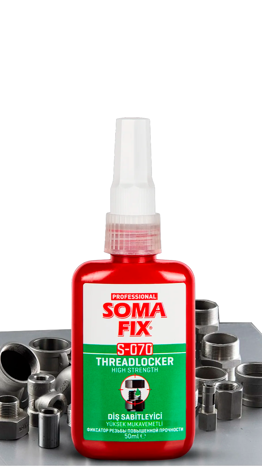 SOMAFIX THREADLOCKER – HIGH STRENGHT S-070